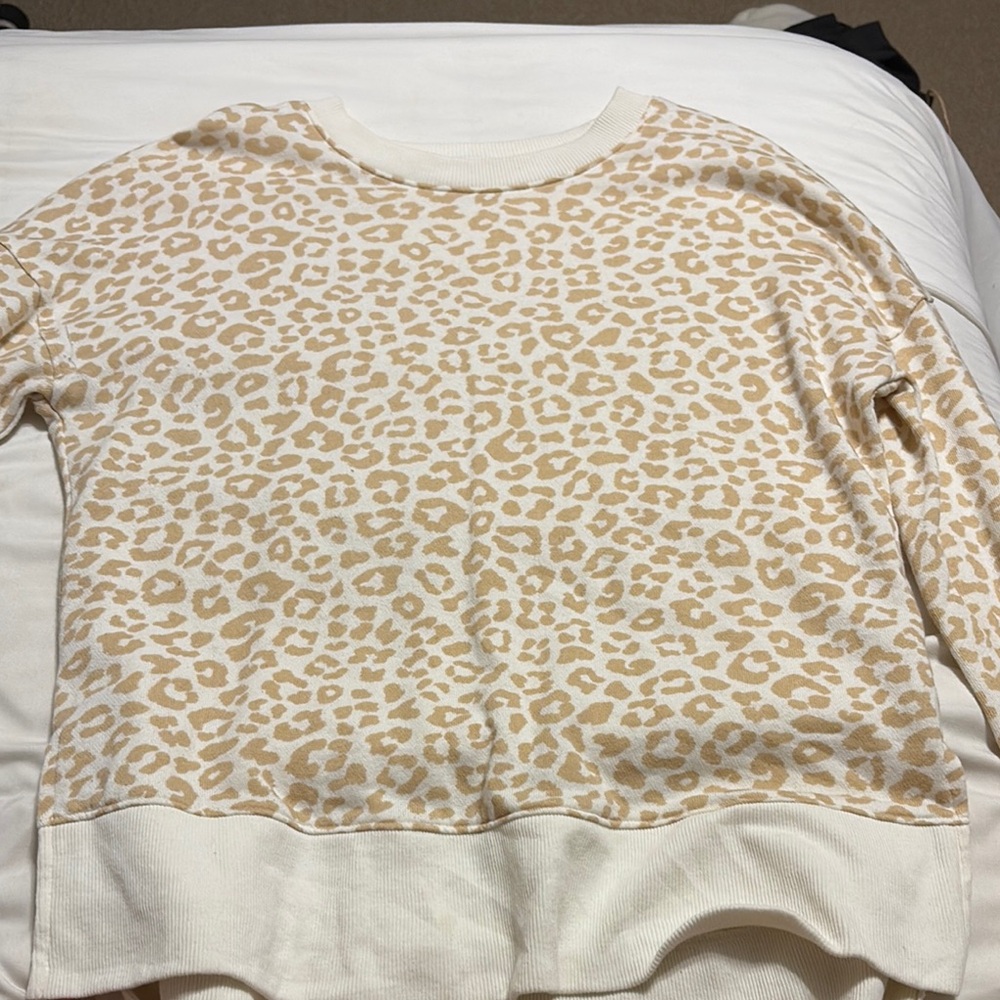 Leopard Print Women's Sweater